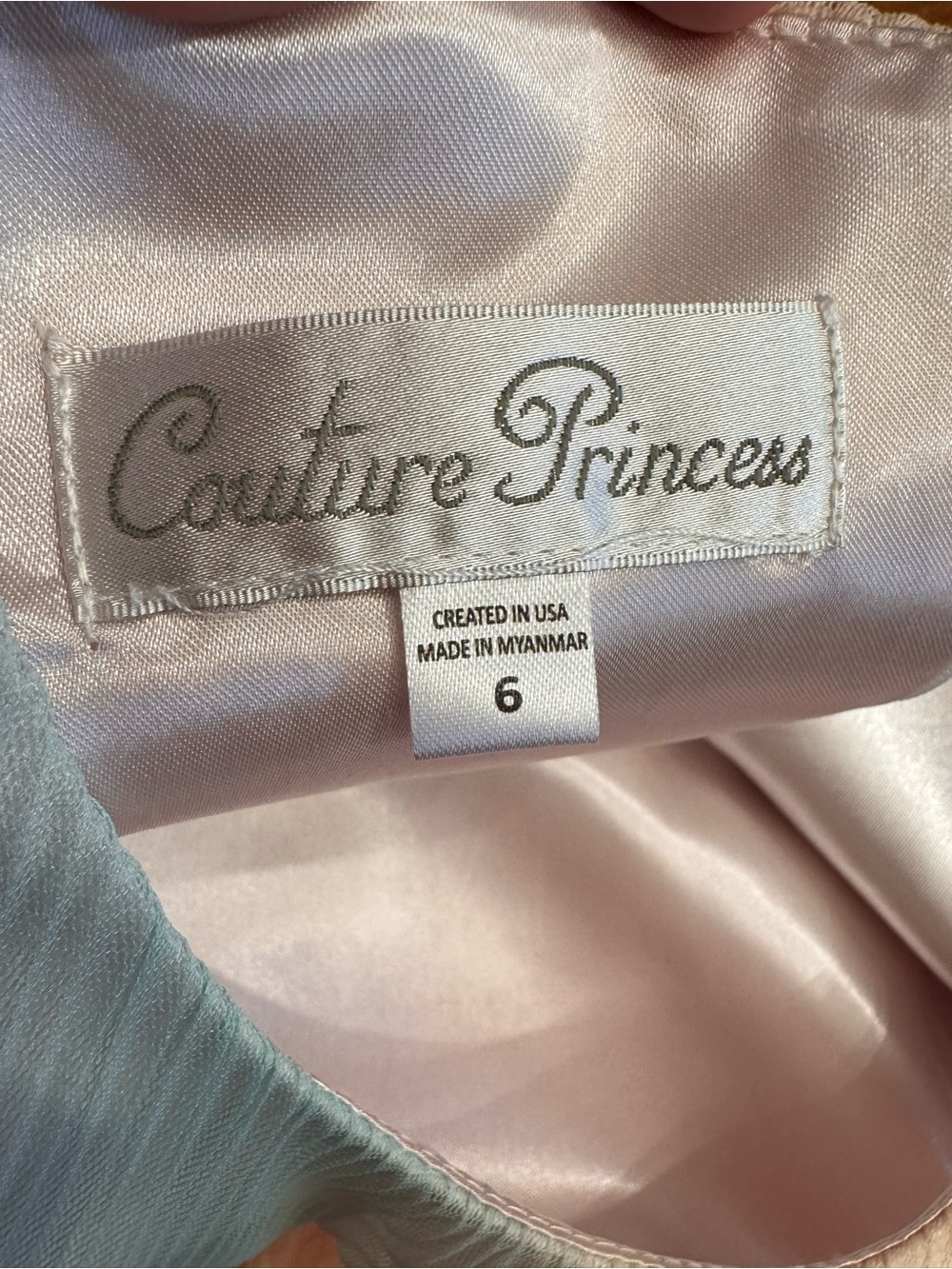 Couture Princess Little Girl Ki Pastel Rainbow Sequin Layered Tulle Dress Size 6 - Picture 14 of 16